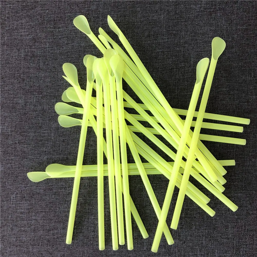 Supply Biodegrade Eco-Friendly Cutlery Diameter 6mm /8mm/12mm PLA Plastic Spoon Straw