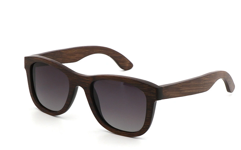 Classic Design Bamboo and Wooden Frame Tac Sunglasses
