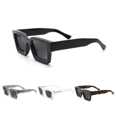 2023 Moda Popular Nueva Fábrica de China Hombres personalizados Gafas Fram Gafas de sol de alta calidad Diseñador Hombres Mujeres Lentes Tac Viajes UV400 Gafas de sol de acetato al aire libre