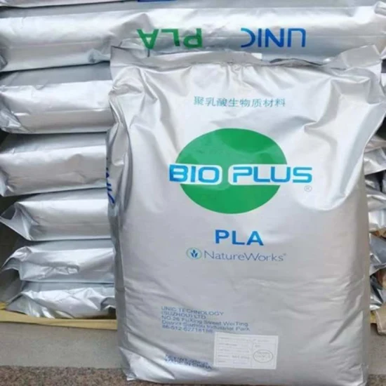 Resina biodegradable PLA de materia prima de polímero modificado químico