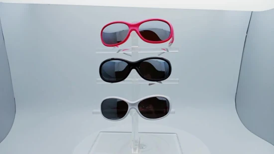 K1121 Monturas flexibles de alta calidad Lentes de policarnado Gafas de sol modernas para niños para niños y niñas