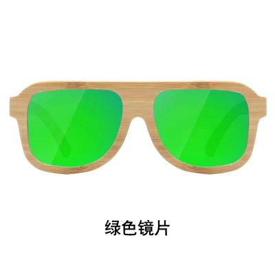 Nuevas gafas de sol de madera de bambú personalizadas unisex hechas a mano
